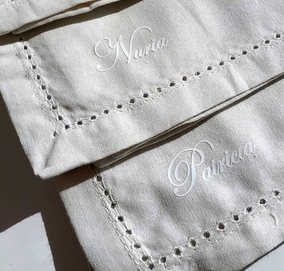 SERVILLETAS PERSONALIZADAS
